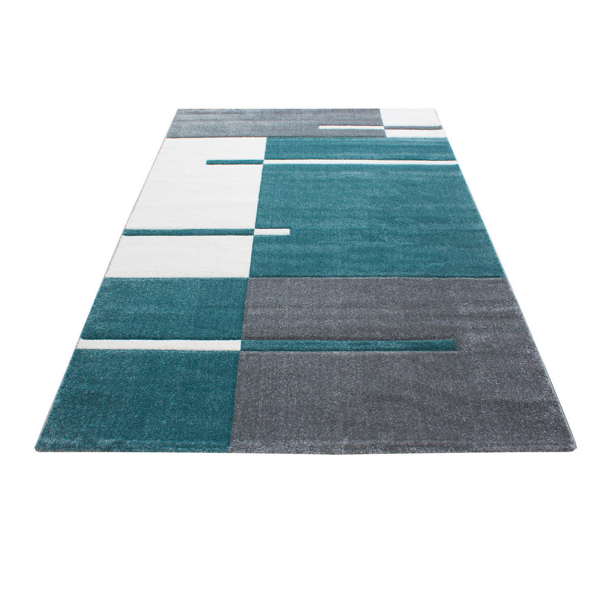 FLACHWEBETEPPICH 140/200 cm Hawaii Blau  - Blau, Basics, Textil (140/200cm) - Novel