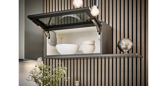 EINBAUKÜCHE   - Grau, Design, Holzwerkstoff - Xora