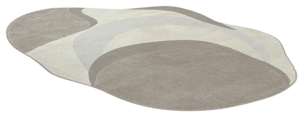 TKANÝ KOBEREC, 160/230 cm krémová, béžová - krémová/béžová, Design, textil (160/230cm) - Novel