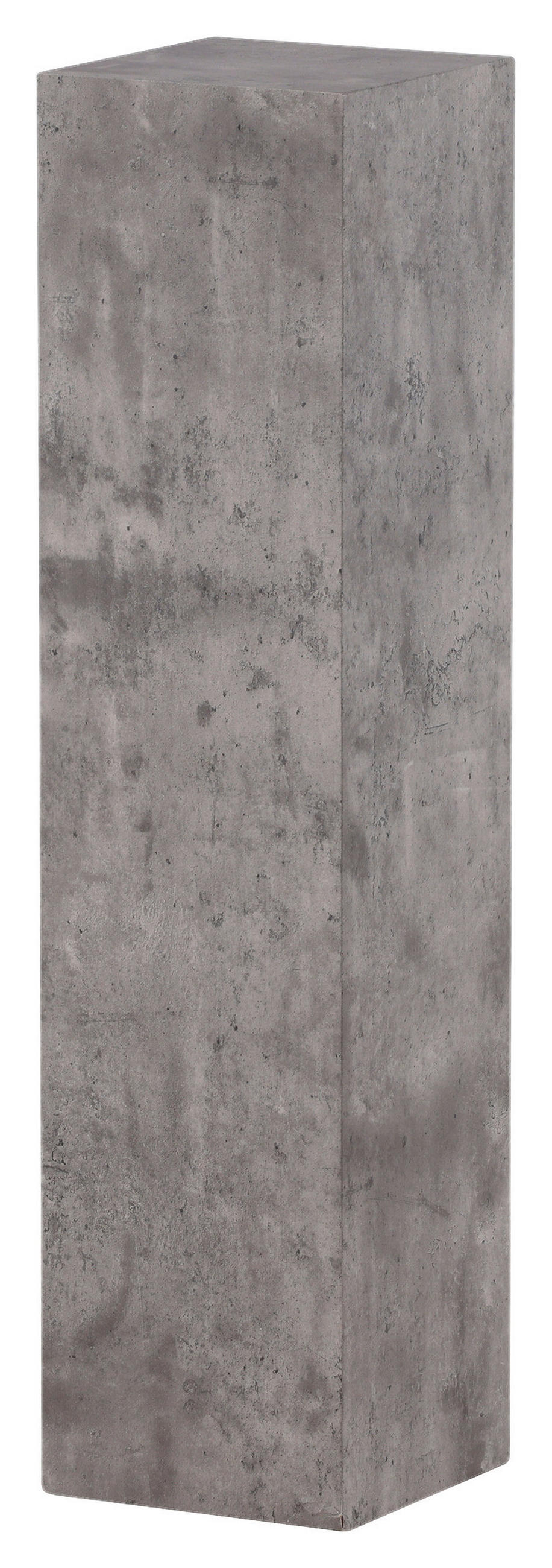 BEISTELLTISCH 23/23/95 cm furniert Grau quadratisch  - Grau, Design, Holzwerkstoff (23/23/95cm) - Livetastic