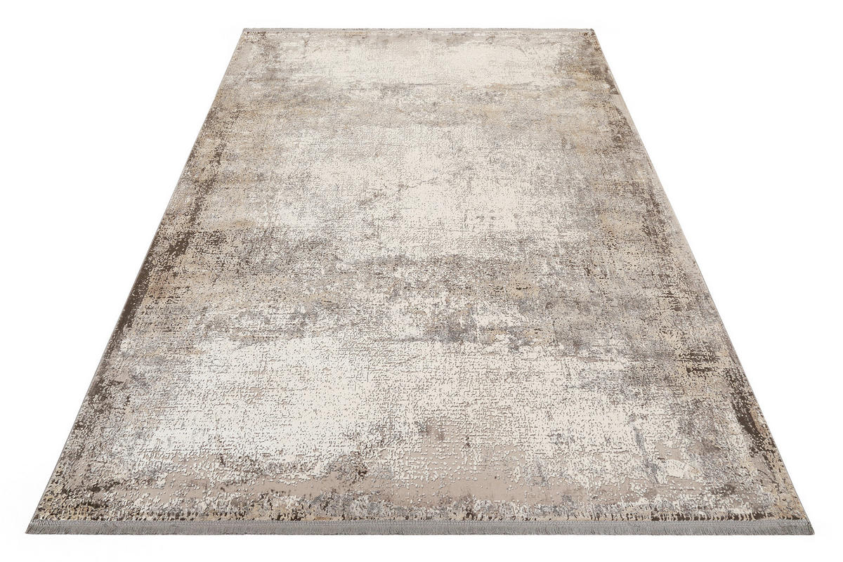 VINTAGE-TEPPICH 200/290 cm #Upperground Oasis Sandfarben, Beige rechteckig  - Sandfarben/Beige, Design, Textil (200/290cm) - WECON HOME