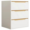 KOMMODE 65/78/48 cm  in Weiss, Honigeiche  - Honigeiche/Weiss, Design, Holzwerkstoff (65/78/48cm) - MID.YOU