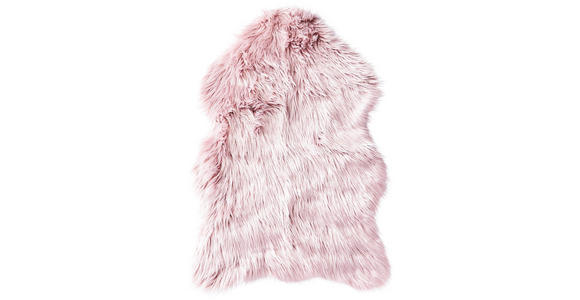 KUNSTFELL 60/90 cm Rosa Tierform  - Rosa, Basics, Fell/Textil (60/90cm) - Ambia Home