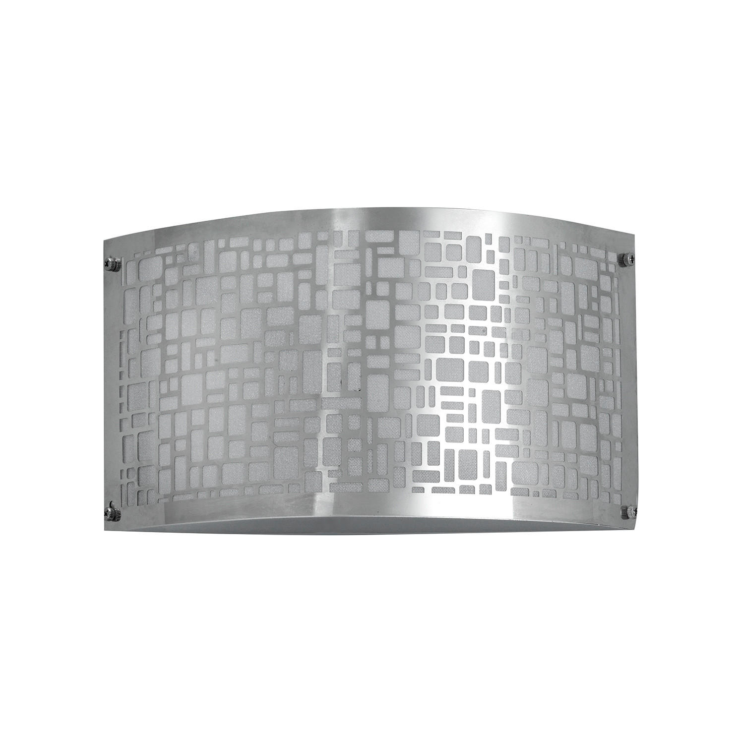WANDLEUCHTE Bruce 30/17/17 cm   - Chromfarben, Basics, Metall (30/17/17cm)