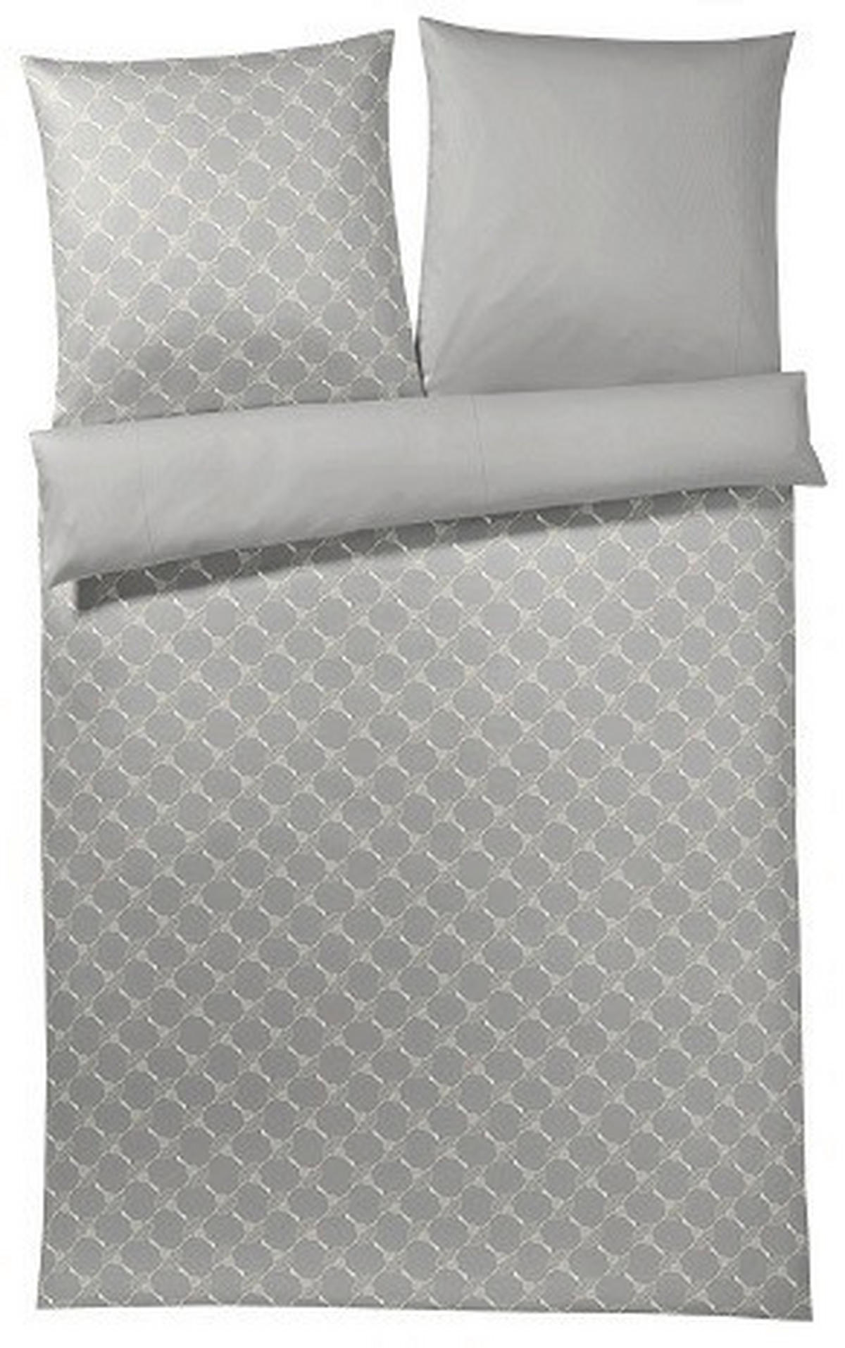 WENDEBETTWÄSCHE Cornflower Gradiant Makosatin 155/220 cm  - Sandfarben, Basics, Textil (155/220cm) - Joop!