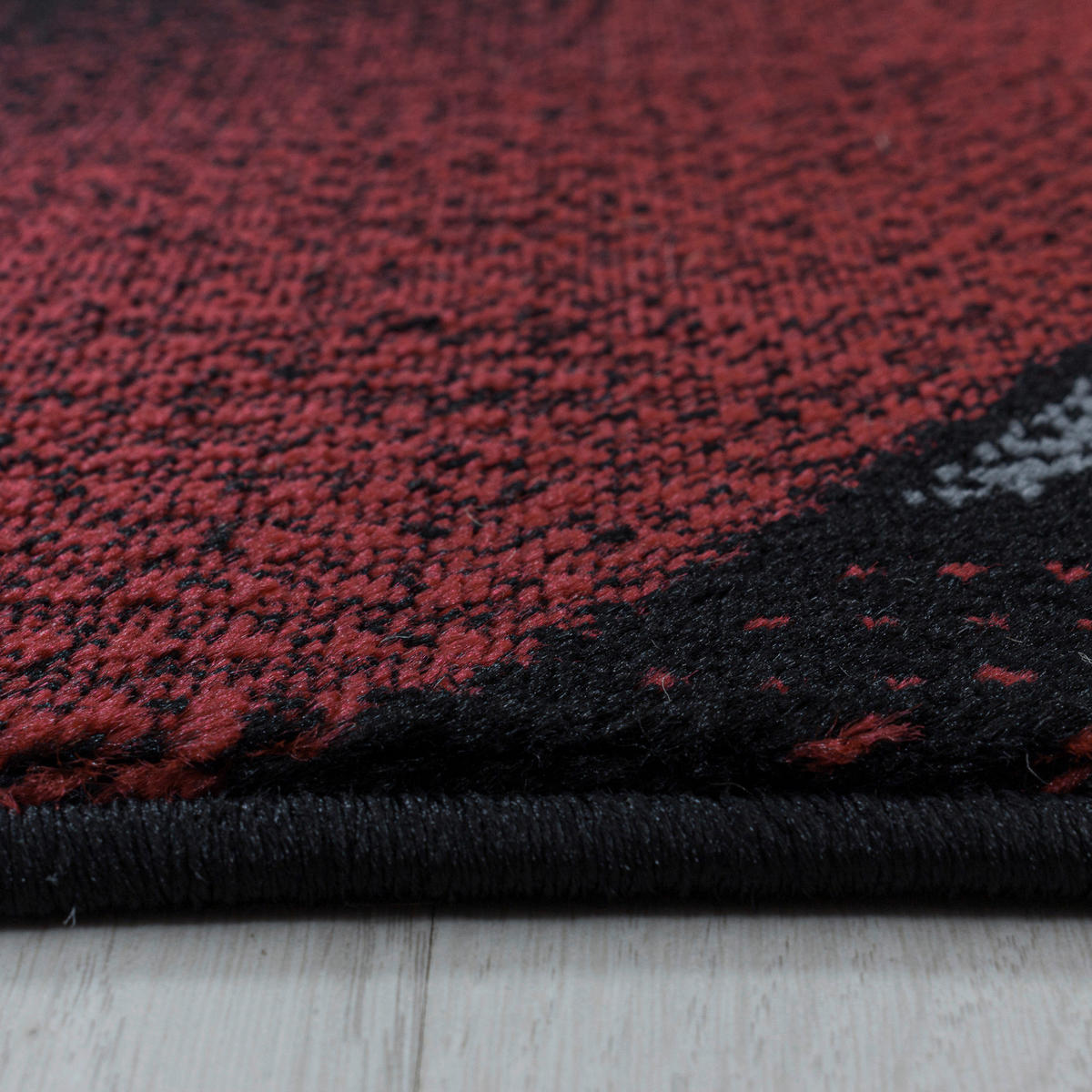 VÄVD MATTA 240/340 cm Costa 3523 Red  - röd, Design, textil (240/340cm)