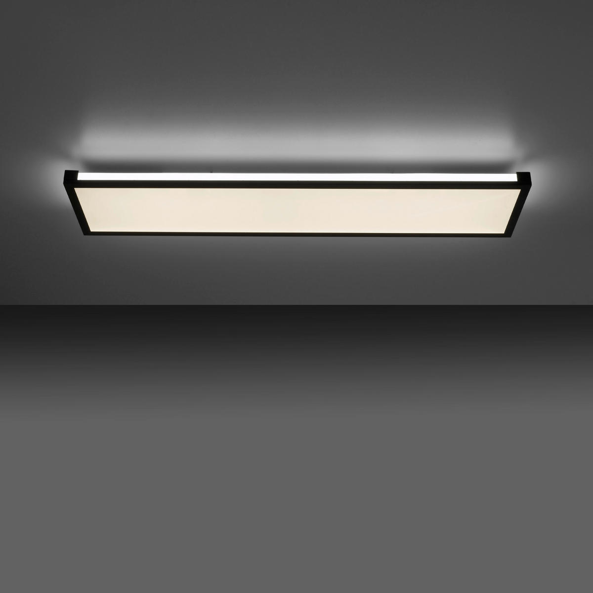 LED-PANEEL 100/25/7,1 cm  - Schwarz, Design, Kunststoff/Metall (100/25/7,1cm)