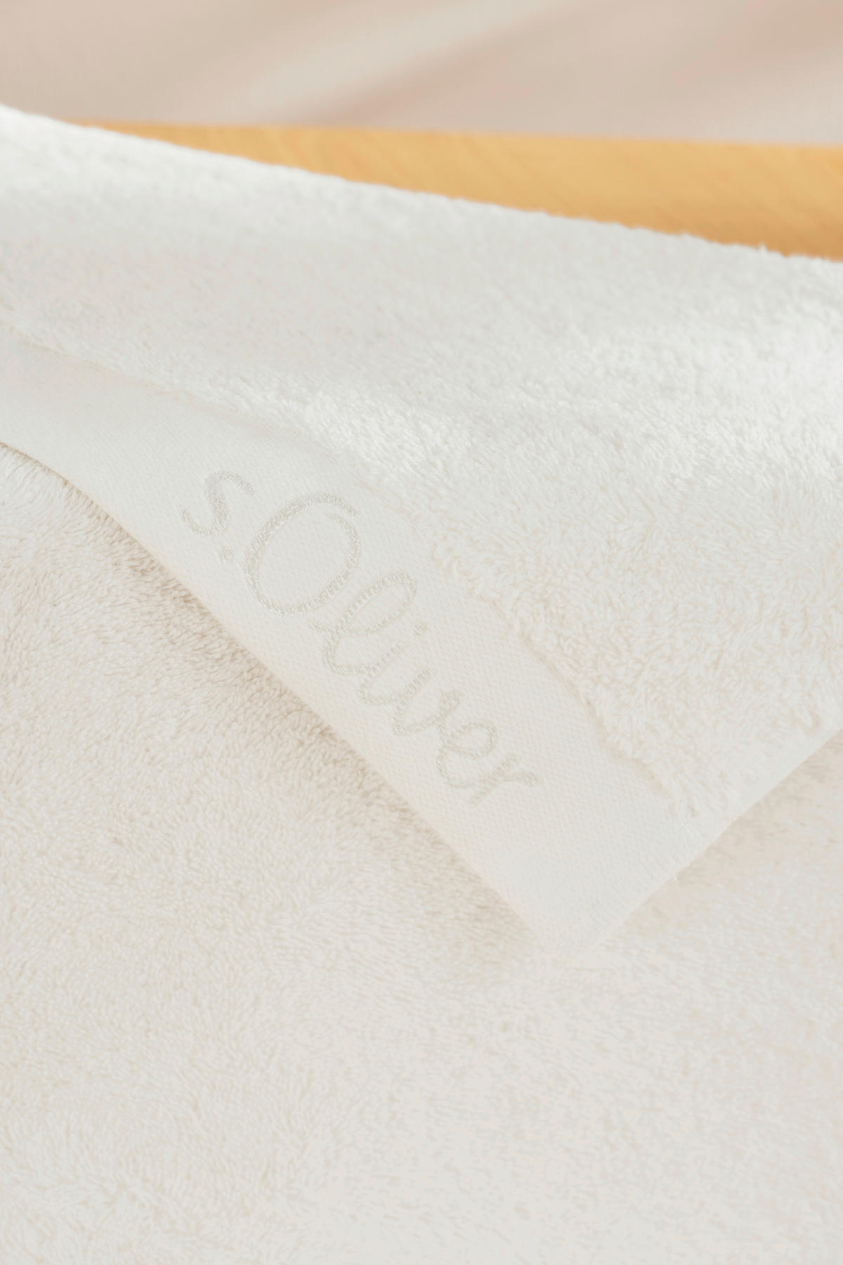 HANDTUCH s.Oliver Ecru  - Ecru, Trend, Textil (50/100cm) - S. Oliver