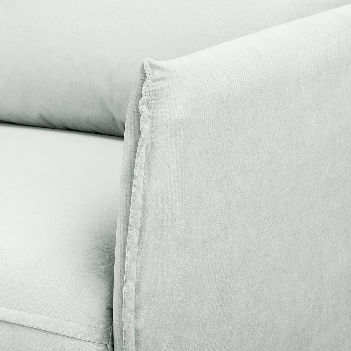 SESSEL in Samt Dunkelblau  - Schwarz/Dunkelblau, Design, Holz/Textil (74/86/100cm) - P & B