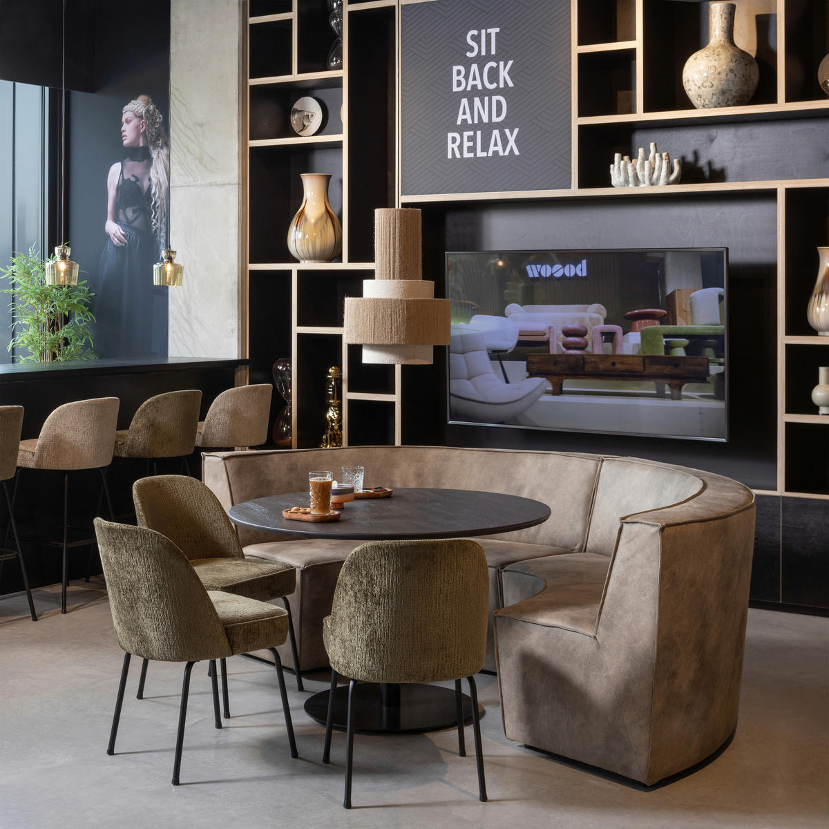 HÄNGELEUCHTE Pelle 38/56/38 cm  - Naturfarben, Basics, Naturmaterialien/Textil (38/56/38cm) - Collet's Monde