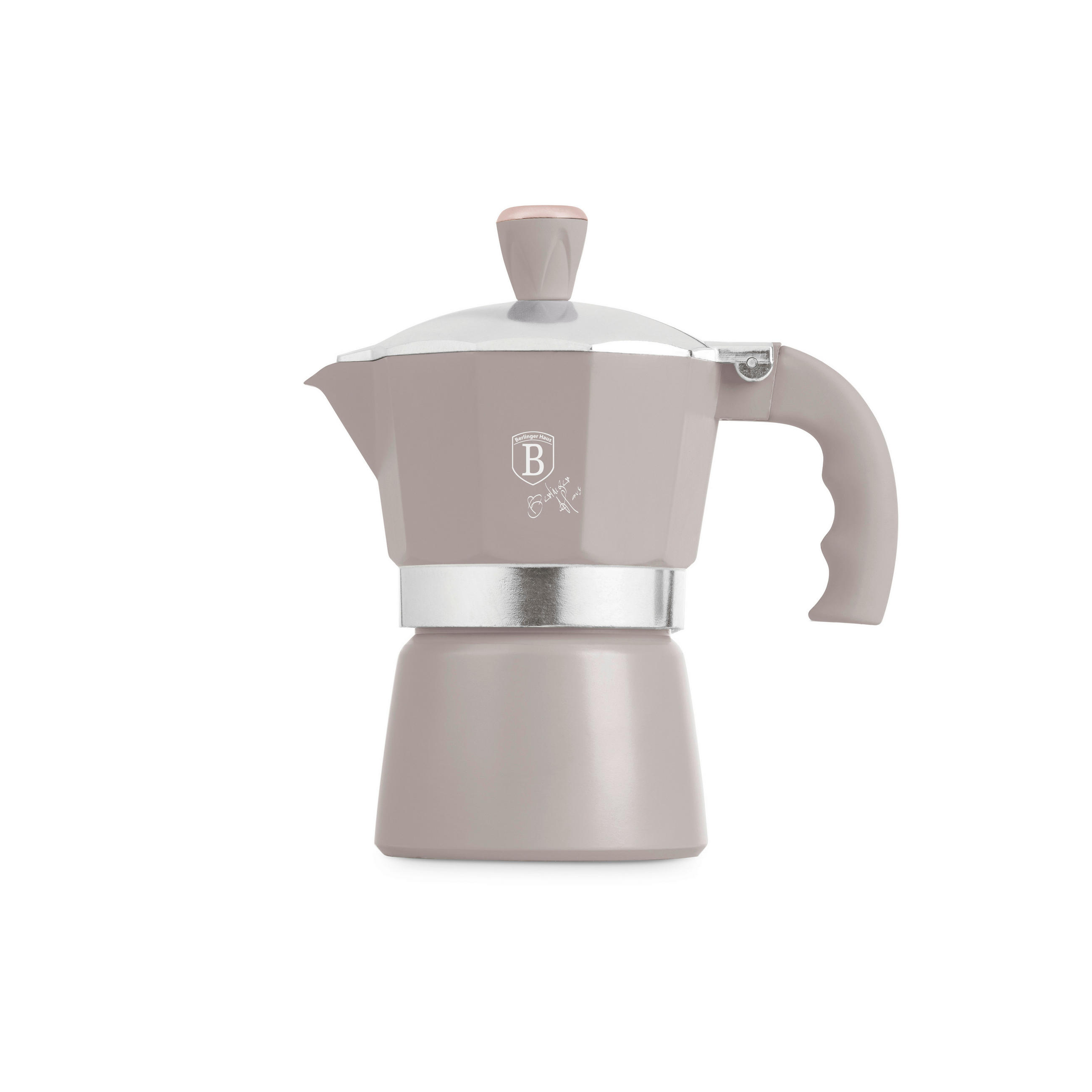 KÁVÉKÉSZÍTŐ - ezüstszínű/taupe, Basics (0,27kg) - Berlinger Haus