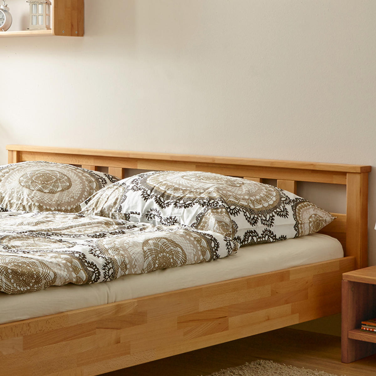 BETT 140/200 cm  in Buchefarben  - Buchefarben, KONVENTIONELL, Holz (140/200cm) - MID.YOU