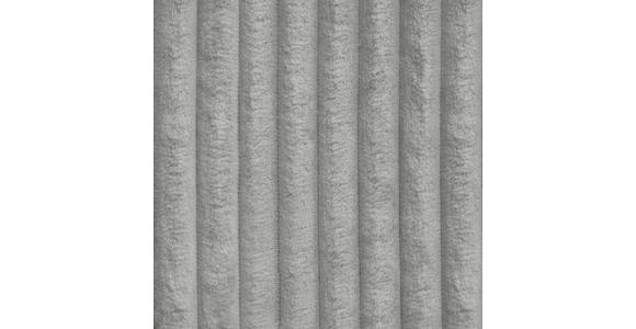 ECKSOFA Hellgrau Cord - Hellgrau/Schwarz, MODERN, Kunststoff/Textil (182/302cm) - Carryhome