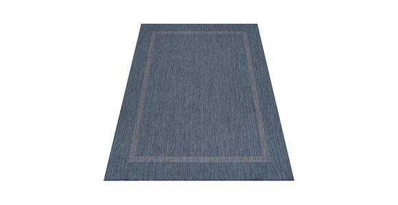 FLACHWEBETEPPICH 120/170 cm Relax Blau - Blau, Basics, Textil (120/170cm) - Novel