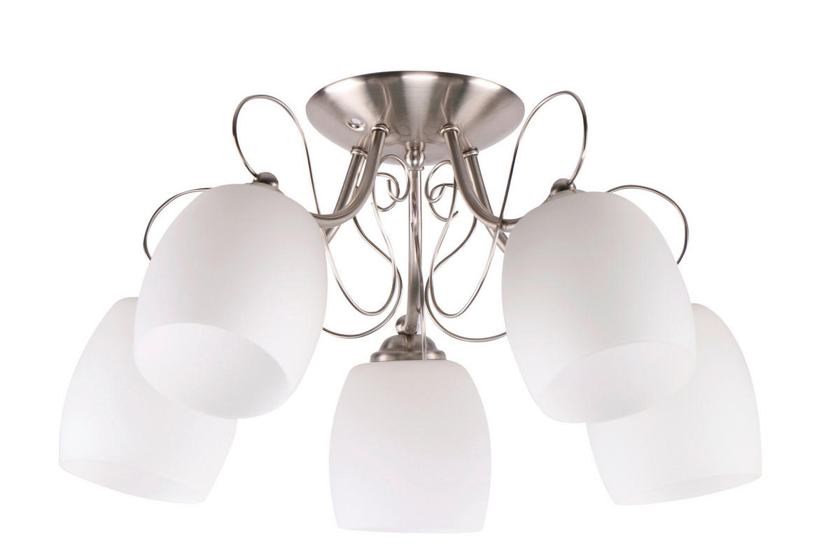 DECKENLEUCHTE    56/56/28 cm  - Weiß, KONVENTIONELL, Metall (56/56/28cm)