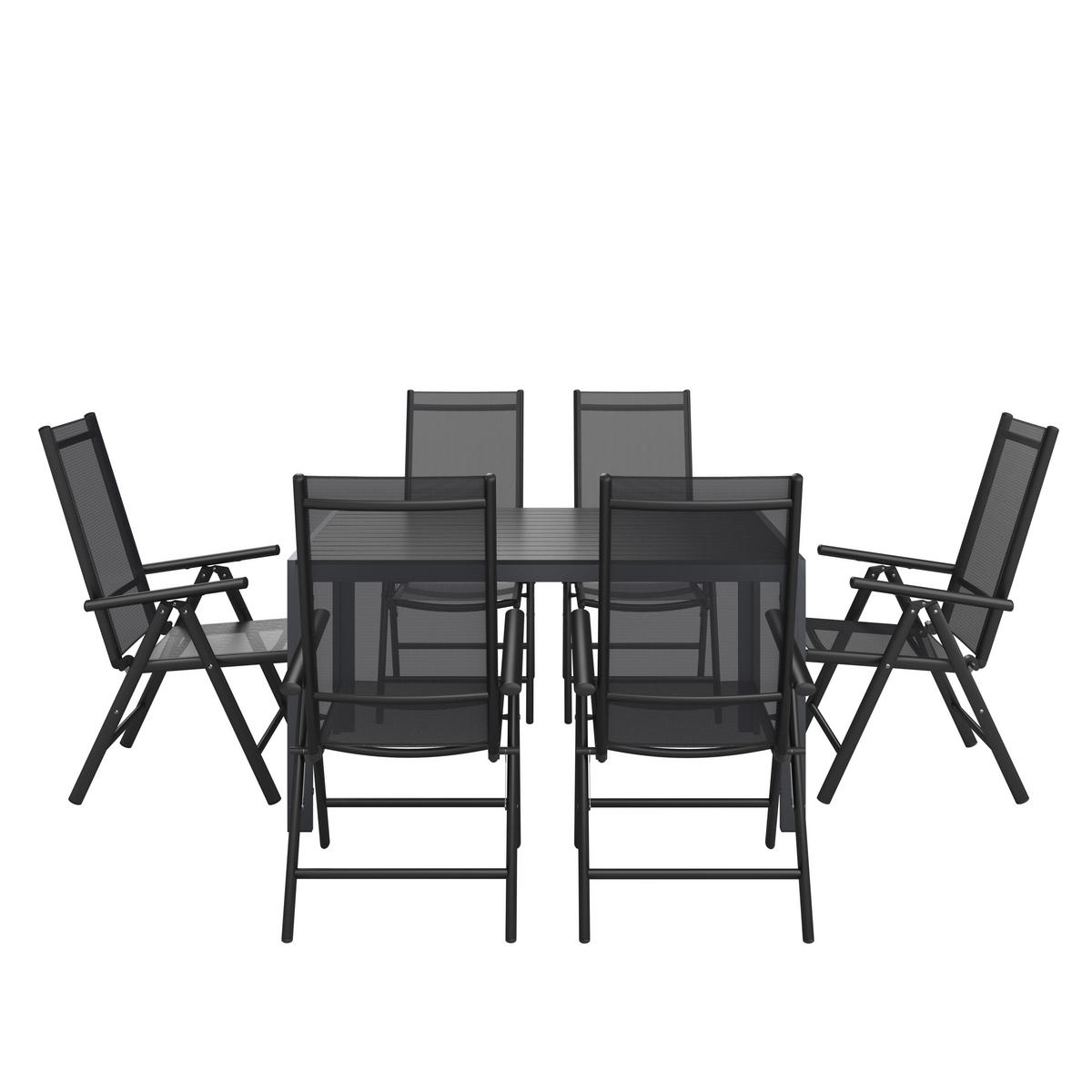 UTEGRUPP  - svart/antracit, Modern, metall/textil - Ambia Garden