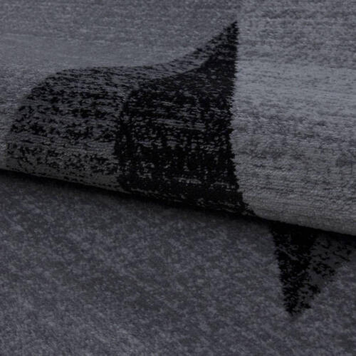 VÄVD MATTA 140/200 cm Plus  - grå, Basics, textil (140/200cm) - Novel