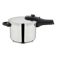 SCHNELLKOCHTOPF SYSTEM RAPID 6 L  - Silberfarben, Basics, Metall (22cm) - GSW
