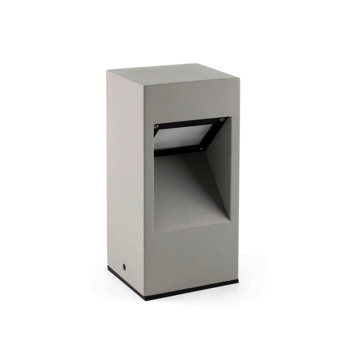 AUßENSTEHLEUCHTE 15/13/30.5 cm  - Grau, Design, Stein (15/13/30.5cm) - Faro Barcelona