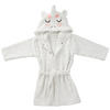 KINDERBADEMANTEL  - Weiß, Basics, Textil (80/86cm) - Patinio