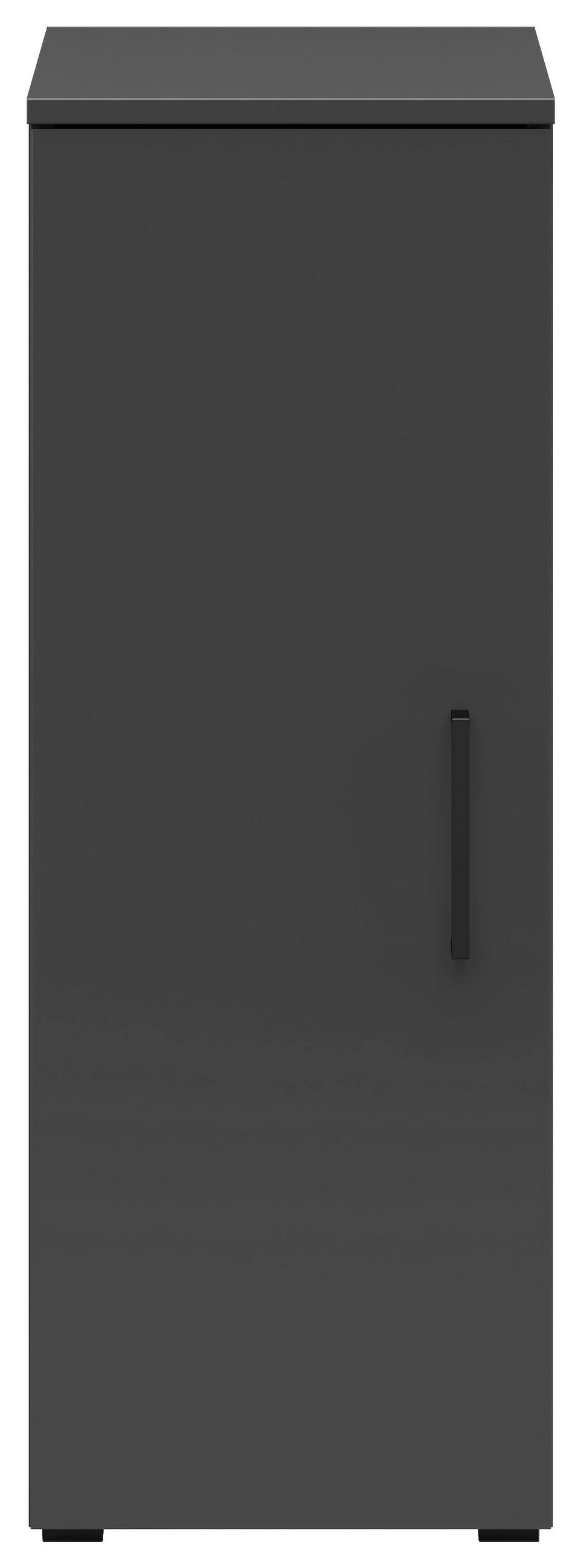VIŠENAMENSKI ORMAR grafitno siva  30/83/40 cm  - crna/grafitno siva, Moderno, pločasti materijal/plastika (30/83/40cm) - Carryhome