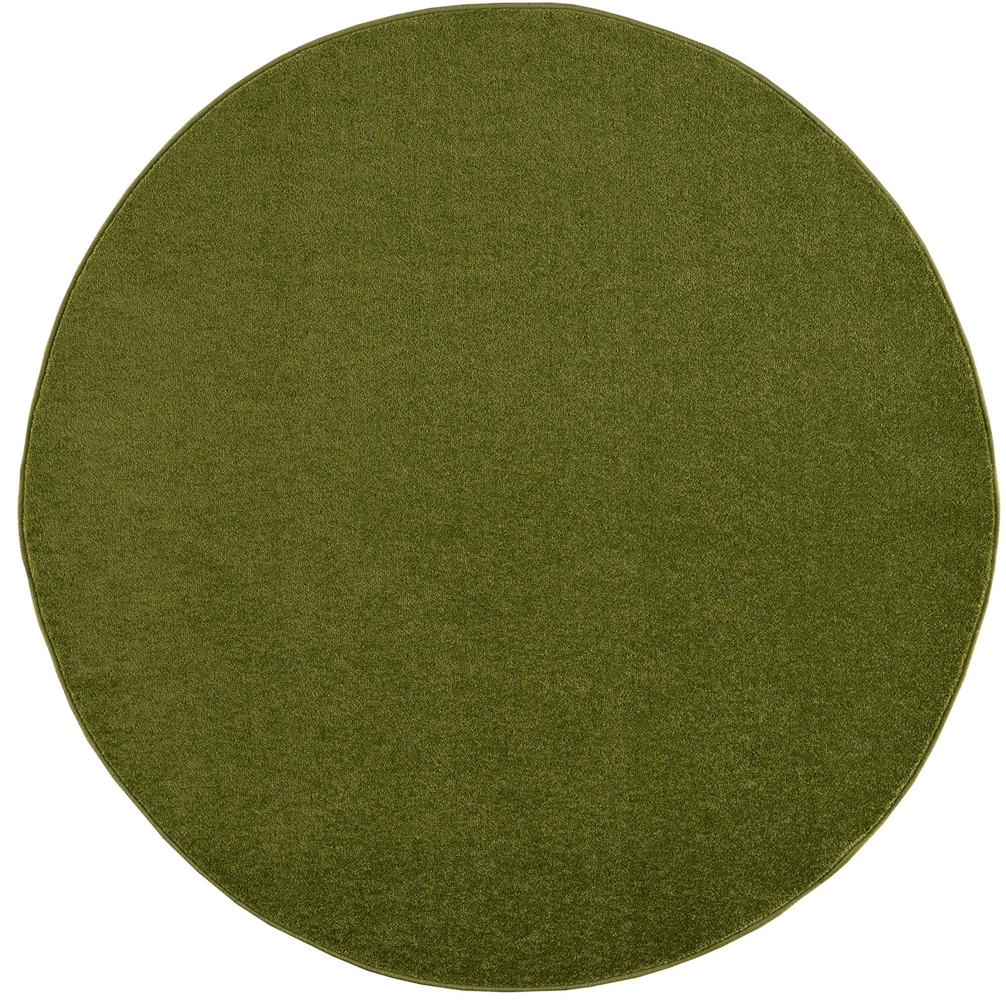 WEBTEPPICH 120 cm Uni Grün  - Grün, LIFESTYLE, Kunststoff/Textil (120cm) - Novel