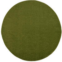 WEBTEPPICH 120 cm Uni Grün  - Grün, LIFESTYLE, Kunststoff/Textil (120cm) - Novel