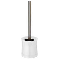 WC-BÜRSTE  - Chromfarben, Basics, Kunststoff (10,5/37/10,5cm) - Sadena