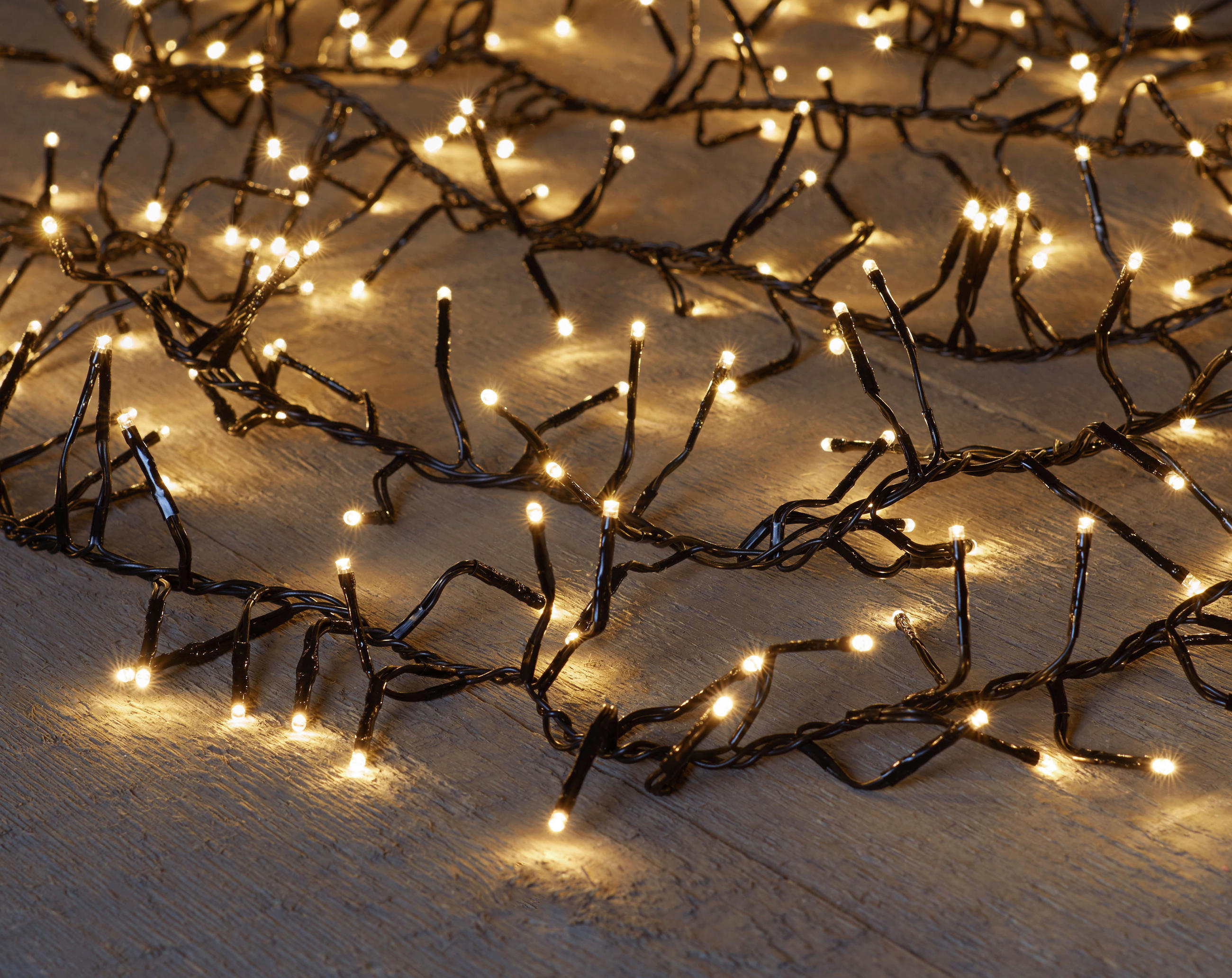 Lichterkette mit 960 LED´s 1250 cm  - Schwarz, Basics, Kunststoff (1250cm)
