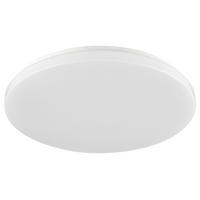 STROPNÍ LED SVÍTIDLO, 28 cm - bílá, Basics, kov/plast (28cm) - Boxxx
