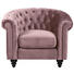 CHESTERFIELD-SESSEL in Textil Schwarz, Altrosa - Schwarz/Altrosa, KONVENTIONELL, Holz/Textil (99/78/83cm) - Carryhome CHESTERFIELD-SESSEL in Textil Schwarz, Altrosa - Schwarz/Altrosa, KONVENTIONELL, Holz/Textil (99/78/83cm) - Carryhome