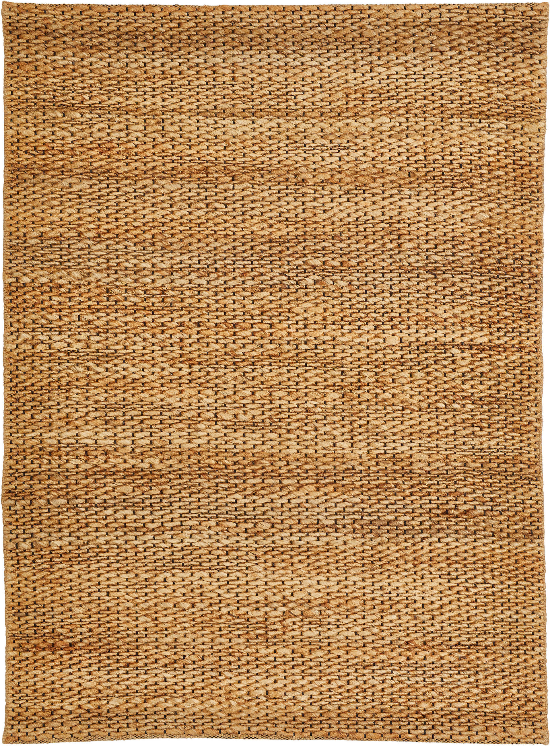 TEPPICH  Wohnzimmer Naturfarben rechteckig  - Naturfarben, Design, Textil (65/130cm) - Linea Natura