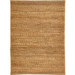 TEPPICH  Wohnzimmer Naturfarben rechteckig  - Naturfarben, Design, Textil (65/130cm) - Linea Natura