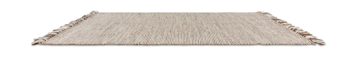HANDWEBTEPPICH  Wohnzimmer 140/200 cm Arina Braun rechteckig  - Braun, Basics, Textil (140/200cm) - Schöner Wohnen