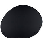TISCHSET Textil Lederlook Schwarz  - Schwarz, Basics, Textil (45/35/0,18cm) - Ambia Home