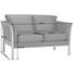 ZWEISITZER-SOFA in Holz, Textil Grau, Eichefarben - Eichefarben/Grau, Design, Holz/Textil (142/80/82cm) ZWEISITZER-SOFA in Holz, Textil Grau, Eichefarben - Eichefarben/Grau, Design, Holz/Textil (142/80/82cm)