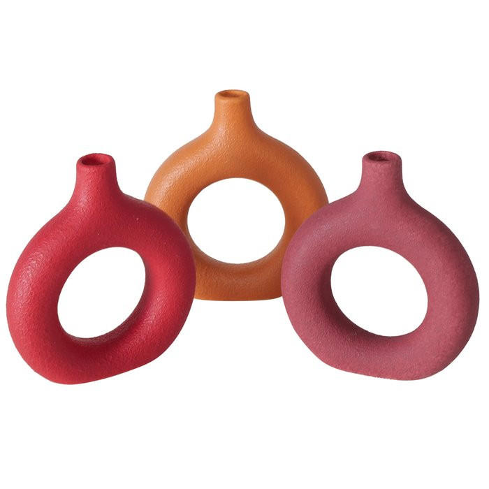 VAS 13 cm - röd/rosa, Basics, keramik (13cm)