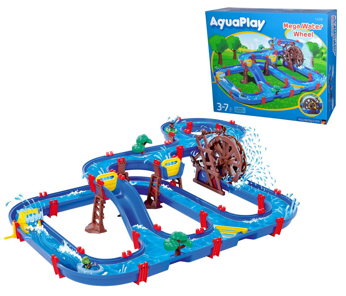 WASSERBAHN  - Blau, Basics, Kunststoff (26/60/51,50cm) - Simba