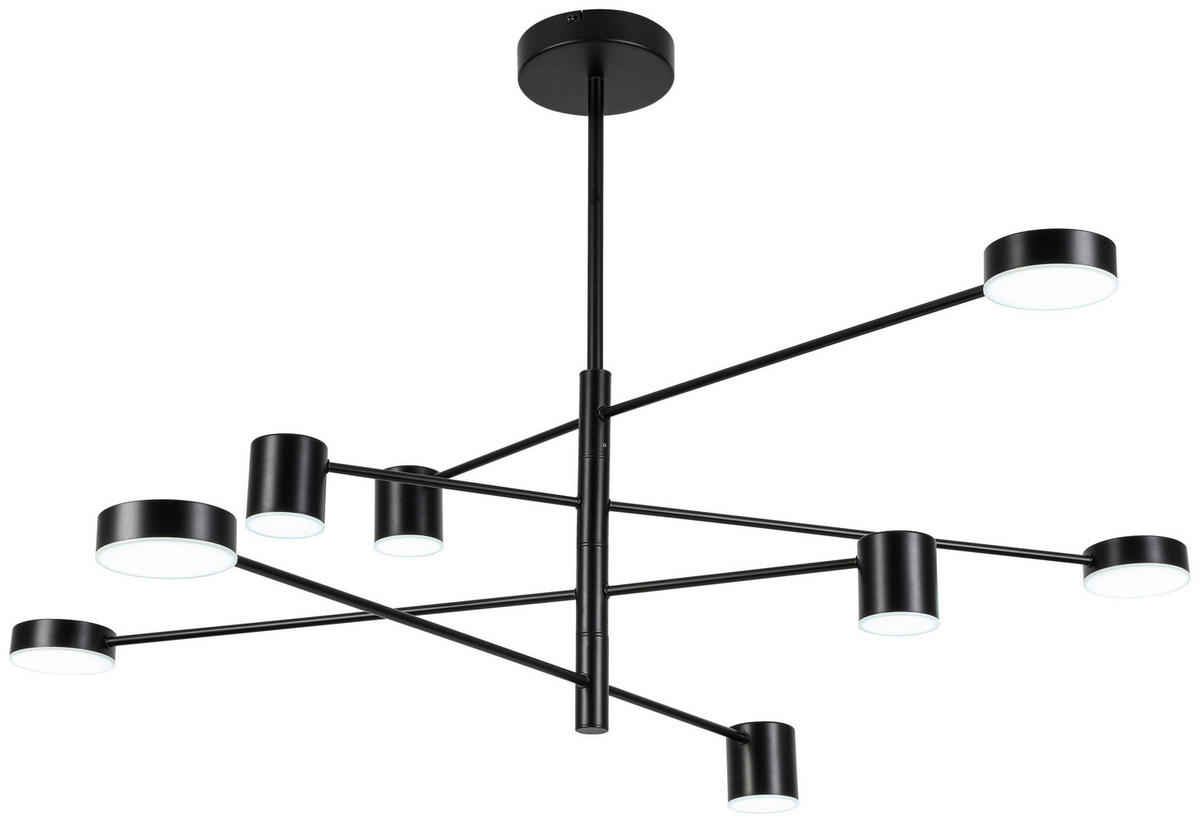 HÄNGELEUCHTE 87,3/65 cm   - Schwarz, Design, Kunststoff/Metall (87,3/65cm) - Collet's Monde