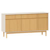 SIDEBOARD Cava  in 160/78/42 cm  - Beige/Naturfarben, Design, Holz (160/78/42cm) - Livetastic