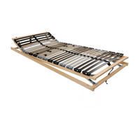 LATTENROST 140/200 cm Kopfteil, Fußteil, Mittelzone verstellbar, Birke  - Anthrazit/Silberfarben, Basics, Holz (140/200cm) - MID.YOU