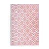 FLACHWEBETEPPICH 160/230 cm Monroe 300 Rosa Rosa  - Rosa, KONVENTIONELL, Kunststoff/Textil (160/230cm)