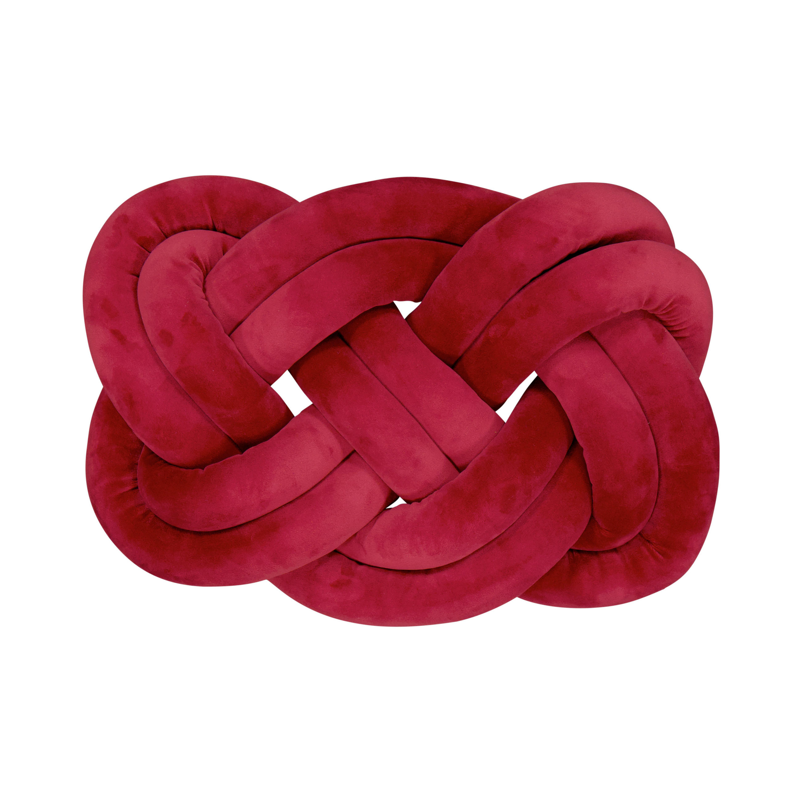 KUDDE   - röd/antracit, Basics, textil/plast (35/45cm)