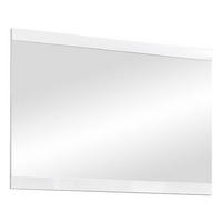 ZIDNO OGLEDALO  92/66/2 cm     - bela, Dizajnerski, staklo/pločasti materijal (92/66/2cm) - Xora