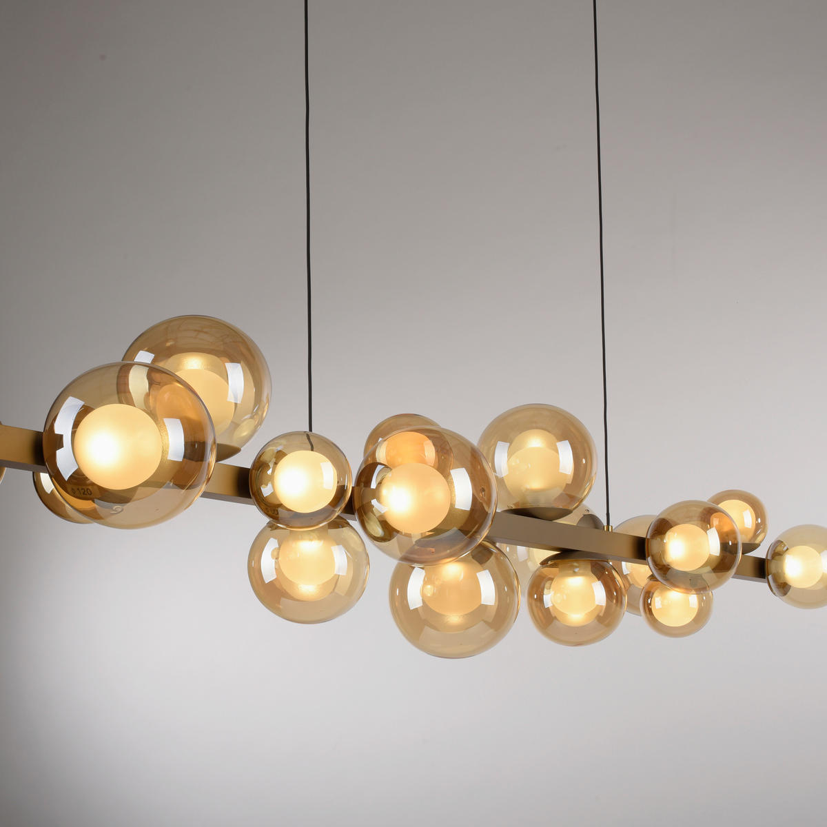 VISEČA NIHALNA LED-SVETILKA  PURE E-POPUP 45 W//2700-5000 K/230 V/ - barve brona, Basics, kovina/umetna masa (120/29.5/240cm) - Neuhaus PURE