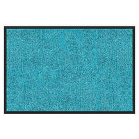SCHMUTZFANGMATTE  90/150 cm  Türkis  - Türkis, KONVENTIONELL, Kunststoff/Textil (90/150cm) - Floordirekt
