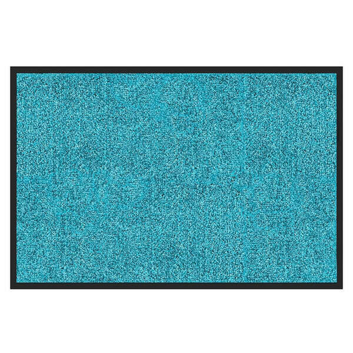 SCHMUTZFANGMATTE  90/150 cm  Türkis  - Türkis, KONVENTIONELL, Kunststoff/Textil (90/150cm) - Floordirekt