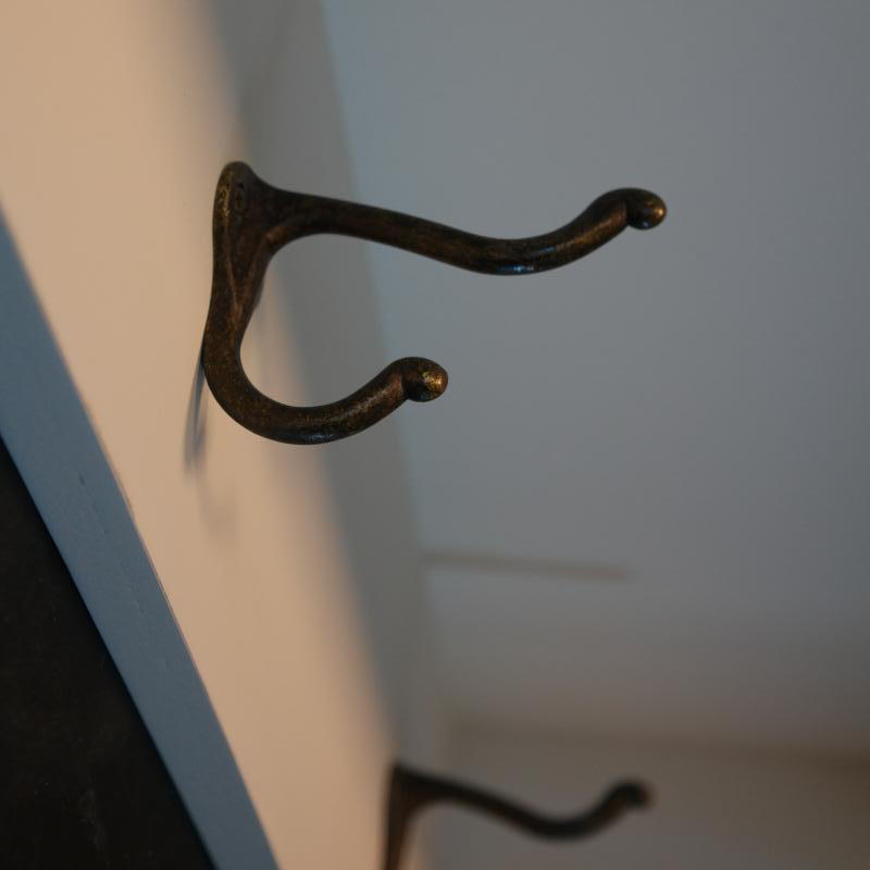WANDGARDEROBE  in Paulownia Braun, Weiß  - Braun/Weiß, Holz/Holzwerkstoff (76/31/23cm)