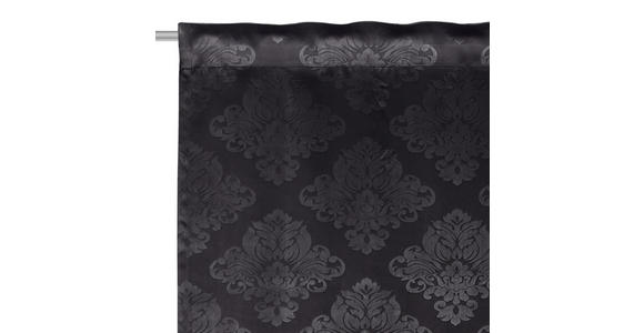 FERTIGVORHANG black-out (lichtundurchlässig) - Schwarz, KONVENTIONELL, Textil (135/245cm) - Boxxx
