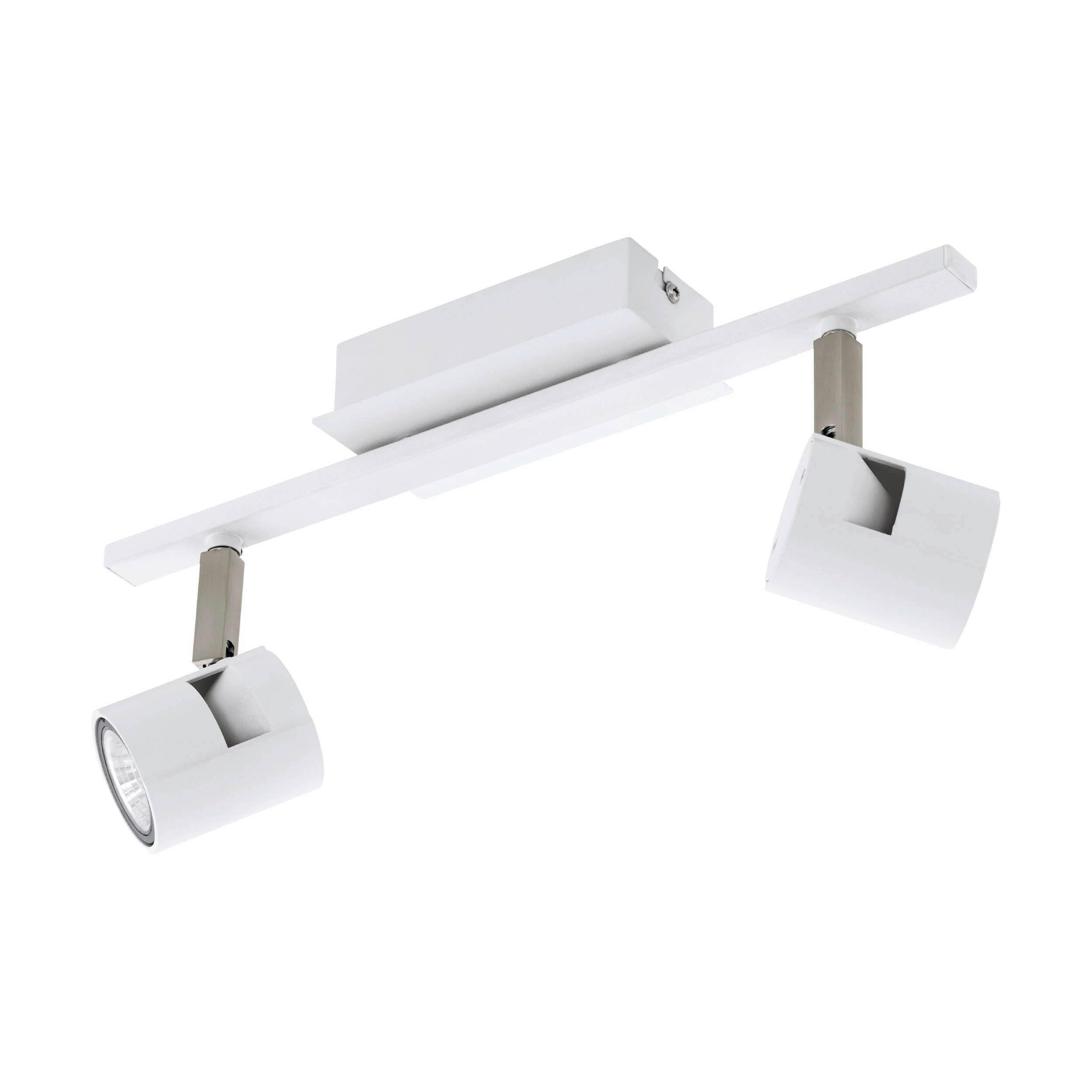 LED-STRAHLER Vergiano 39/7/7 cm   - Weiß, Design, Metall (39/7/7cm) - Eglo